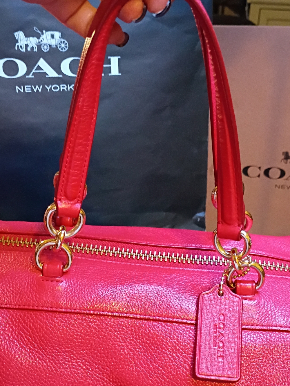 Coach Lenox Satchel - Picture 10 of 14